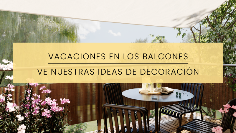 Vacaciones en los balcones