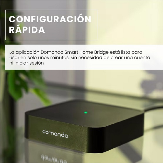 configuración de domondo bridge