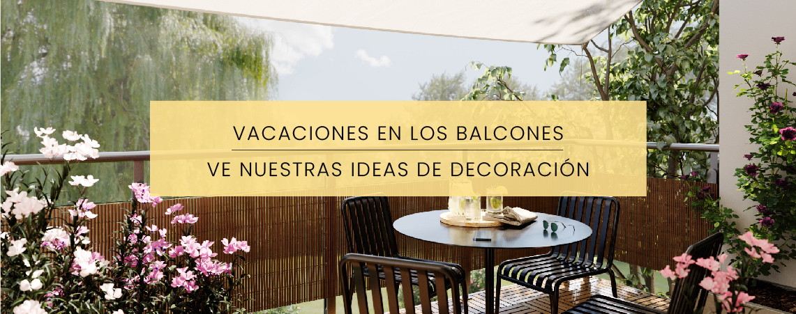 Vacaciones en los balcones