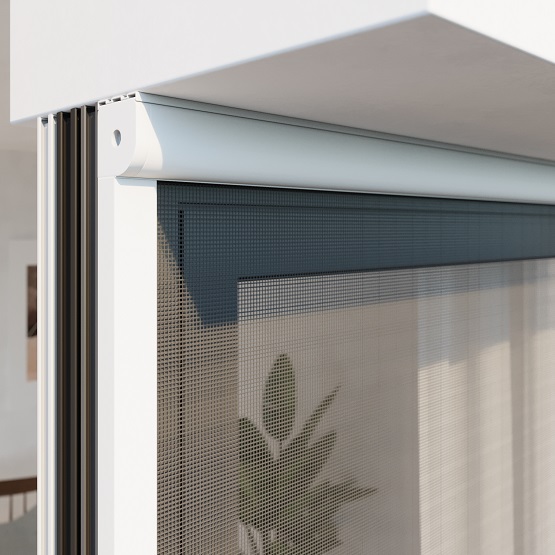 Epid  Mosquitera Enrollable Vertical para Ventanas de Aluminio